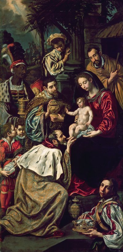 The Adoration of the Magi, 1620 by Luis Tristan de Escamilla